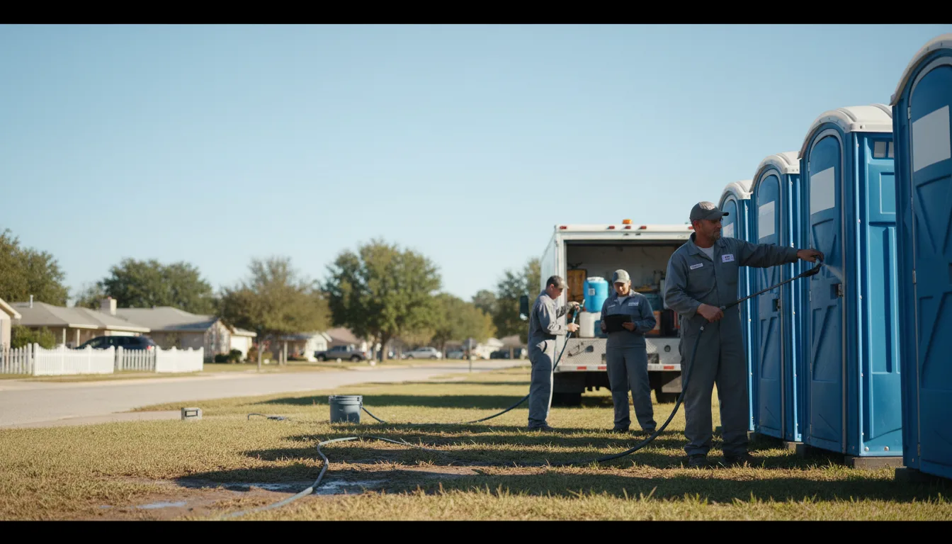 Long-Term Portable Toilet Rental in North Liberty, IN near me